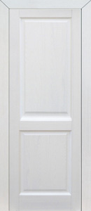 Межкомнатная дверь Поставского МЦ модель М12 ПГ белый воск