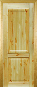 Межкомнатная дверь Поставского МЦ модель М12 ПГ бесцветный лак