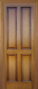 Межкомнатная дверь Поставского МЦ модель М1 ПГ патина